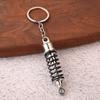 Chaveiro de metal criativo para carro, presente, turbina, cubo de engrenagem, disco de freio, pingente de carro, liga