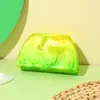 SimitisNuvem Trapezoidal Névoa Óleo Essencial Sabonete Artesanal Colorido e Vibrante Sabonete com Óleo Essencial 100g