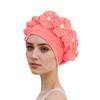 Amazon Aliexpress Transfronterizo Nuevo Sombrero de Tres Capas con Trenzas Retorcidas Grandes y Flor Pequeña Pegajosa Sombrero Baotou en Diez Colores en Stock