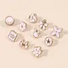 Botones Antiexposición, Sin Coser, Sin Clavos, Ropa Desmontable, Cárdigans, Decoración de Cuello de Camisa, Botones Ocultos, Botones Broche Invisibles