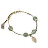 Pulsera Hoja de Jade Hetian de Imitación Natural Yiye Zhiqiu Femenina Ins Nicho 2023 Nueva Joyería Artística Vintage