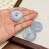 Colgante de Paz Piedra Ojo de Gato con Diseño de Nube, Colgante de Paz Estilo Pareja, Joyería de Regalo para Transmisiones en Vivo