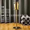 Balde de Champagne de Aço Inoxidável Estilo Europeu com Suporte de Luxo Modelo para Sala de Exposição Joalheria Bar Doméstico KTV Vinho Balde Vertical de Gelo
