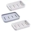 Encimera Hogar Drenable Creativo Grande Doble Capa Caja de Jabón Jabón para Lavar Ropa Caja de Jabón Escandinava Estante para Jabón de Baño
