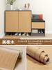 A6L Pegatina para Gabinete con Grano de Madera Impermeable Autoadhesiva Puerta de Gabinete Escritorio Cambia de Color Gabinete Zapatero Armario Renovación Muebles Engrosado