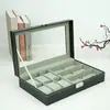 Vitrina Transfronteriza para 6-12 Niñas, Relojes Coleccionables de PU, Uso Doméstico, Gama Alta, Exquisita, Portátil