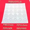 Partícula Anticolisão de Silicone Amortecedor de Maçaneta de Porta Auto-Adesivo Reversível Gaxeta Adesiva Silenciador de Porta de Armário Pés de Silicone para Mesa e Cadeira