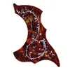 Protetor de Palheta para Violão Folk 40.0/41 polegadas Adesivo Placa Protetora para Batidas Placa de Tocar Formato de Gota d'Água Material Real de Celuloide