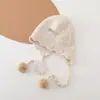 Gorros para Bebé Otoño e Invierno Estilo Nuevo Lindos y Súper Adorables Gorros de Punto para Bebés y Niños Pequeños Gorros de Lana Cálidos que Protegen los Oídos para Niños y Niñas
