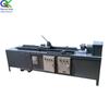 Máquina de torção de guarda-corpo de escada de ferro forjado, máquina de processamento de tubo decorativo em relevo, máquina de torção de tubo de metal de mesa