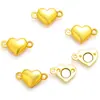 Acessórios para joias DIY fivela magnética de amor pulseira conexão de colar fivela magnética fivela de ligação fivela de cachecol W296