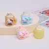 Taza de Helado de Postre 3D Miau Miau Juguete de Comida Dibujos Animados Accesorios DIY Pegamento de Crema Resina Piezas Pequeñas Materiales