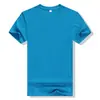 Camisetas personalizadas de poliéster-algodão com impressão de logo, camisas de publicidade, camisas de gola redonda e manga curta, camisetas culturais personalizadas e uniformes de trabalho de qualidade para exportação