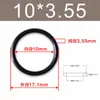Coleção Completa de Anéis O de Borracha EPDM Diâmetro Interno 8-395 Espessura 3,55mm Em Estoque Anéis de Vedação EPDM