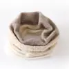 Suave y Pegajoso Cachemir 26 Otoño/Invierno Nuevo para Mujer Tejido de Punto Trenzado Calentador de Cuello Color Sólido Simple Versátil Protección Cálida para el Cuello Bufanda de Punto