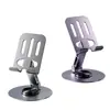 Soporte para Teléfono Móvil con Rotación de 360 Grados, Soporte de Metal para Computadora y Tableta, Soporte de Escritorio Regalo para Persona Perezosa para Transmisiones en Vivo de Tiktok