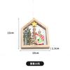 Decoración Navideña 2024 Manualidades de Madera DIY Transfronterizo Hogar Festivo Adornos Navideños Atmósfera Reno de Madera