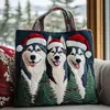 2026 Nova Série de Filhotes Transfronteiriça Estampa Digital Bolsa Tote Acolchoada de Ombro Fashion