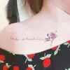 Fábrica de pegatinas de tatuaje al por mayor pegatinas de tatuaje pequeñas y frescas letras en inglés pegatinas de tatuaje geométricas papel de tatuaje de dibujos animados lindos