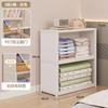 Armario Simple Transparente Abatible A Prueba de Polvo para Almacenamiento de Ropa Pequeño Habitación de Alquiler Dormitorio Dormitorio Armario Plegable Multicapa