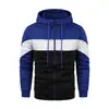 Roupa de Casal Cardigan com Capuz Esportivo Europeu e Americano Masculino 2025 Jaqueta Casual Tamanho Grande Primavera e Outono Moletom Tendência Solto