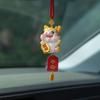 Pingente de Carro Dragão da Paz Montado no Carro, Decoração de Interior de Carro, Ornamento do Ano do Dragão, Pingente para Pendurar no Carro, Decoração Novo Modelo 2026