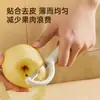 Faca para Descascar, Descascador Específico para Cozinha, Faca Multifuncional para Descascar Frutas e Legumes, Faca para Descascar Alface e Batata, Raspador de Casca de Frutas