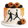 Decoración para Pastel de Chico Baloncesto Yuehao Topper Slam Dunk Chico Celebridad de Internet Decoración para Fiesta de Cumpleaños Accesorio para Hornear