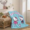 Manta de Franela Doble Cara con Impresión Digital Linda de Hello Kitty para Comercio Exterior en Amazon