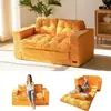 Sofá Comprimido al Vacío, Tatami Reclinable, Sala de Estar Cómoda, Salón, Dormitorio, Apartamento Pequeño, Sofá Perezoso Plegable