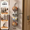Bolsa de pendurar para armazenamento de basquete, suporte de basquete para colocar bolas na porta, suporte de futebol doméstico, suporte de armazenamento de equipamentos esportivos, bolsa de rede