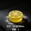 Acessórios Coloridos de Resina em Fatias de Cítricos Mini Fatias de Laranja Toranja Adesivos Decorativos DIY para Capa de Celular de Leite