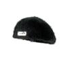 Sombrero de Metal Vintage Estándar de Piel de Conejo Hacia Adelante Moda Sencilla Cálido Casual Boina Versátil que Afina el Rostro Sombrero Pequeño con Pintura