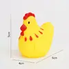 Brinquedos de Vinil para Crianças, Brinquedos Squishy, Bonecos de Vinil de Animais de Chá de Leite, Patinho Amarelo Parque de Diversões Brinquedos de Banho