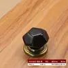 Puxador de Cerâmica para Gaveta de Armário, Furo Único, Haorenjia Hardware de Dongguan, Puxador Estilo Chinês Cobre Antigo