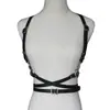 Cinturón de Cuero Negro Charol Serie Princesa Europea y Americana para Adultos, Estilo Transfronterizo, Adecuado para Ropa Casual y Estilo Punk