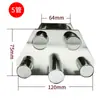 Acessórios para Secador de Moldagem por Injeção Rack Magnético 3/5/7 Tubos Rack de Remoção de Ferro Ímã Forte / Suporte Magnético para Tubo Magnético de Tambor de Material do Funil