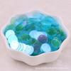 10 Piezas Colgantes Laterales Piezas Redondas Flash Escama de Pescado Hecho a Mano Color Lentejuelas Planas Abalorios Ropa Accesorios Vestido de Novia
