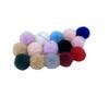 Ventas Directas de Fábrica Pompones de Piel de Conejo Sintético 3-9 cm Pompones DIY Accesorios para el Cabello Hechos a Mano Accesorios para Ropa Bufanda Zapatos Sombrero