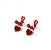 Amor Arco Brincos Nova Moda Internet Celebridade Elegante Simples Ear Stud Pequeno Fresco All-match Brincos de Clipe de Orelha sem Furos de Orelha