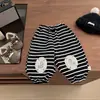 Temporada de Otoño Pantalones Grandes de Felpa para Bebé Estilo Nuevo Patchwork Rayados Gruesos Cálidos Joggers para Niños y Niñas