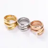 Comercio exterior transfronterizo al por mayor anillo para mujer diseño simple espiral enrollada japonés y coreano sentido de diseño nicho estilo frío pulsera