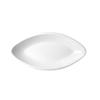 Prato Cerâmico Irregular Utensílio de Mesa Doméstico Personalizado Prato para Prato Frio Prato Fundo Hotel Restaurante Prato em Formato de Barco Prato para Peixe Cozido no Vapor