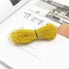 Cuerda Elástica de 1 mm Banda de Goma Redonda de Color Duradera para Ensartar Cuentas Cordón de Alta Elasticidad Materiales para Joyería DIY