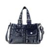 Bolso de Mano de Mezclilla de Gran Capacidad 2025 Nuevo Retro Tote para Mujer Moda Tendencia Versátil Bolso de Hombro Cruzado