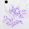 Dopamina divertida punto de ola tridimensional trabajador de la luz vidrio hongo diy pulsera de cuentas collar cadena de teléfono móvil accesorios al por mayor