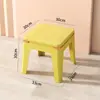 Banqueta Plástica Doméstica de 40cm de Altura, Banqueta Espessada para Mesa de Estudo, Banqueta Antiderrapante para Banheiro, Banqueta de 38cm de Altura