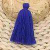 Suministros del Fabricante Hilo de Poliéster Fleco de Borla Expandible 8cm Borla Colgante Esponjosa Accesorios para Ropa Decoración de Cesta Borla