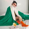 Versión mejorada Manta de Hielo Fresco de Verano Clase A, Lavable a Máquina Nylon Spandex Helado Soya Melón Manta para Aire Acondicionado