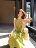 Se White Label - Vestido Ruffled Estilo Férias Romântico "O Amor da Deusa das Flores" 88675